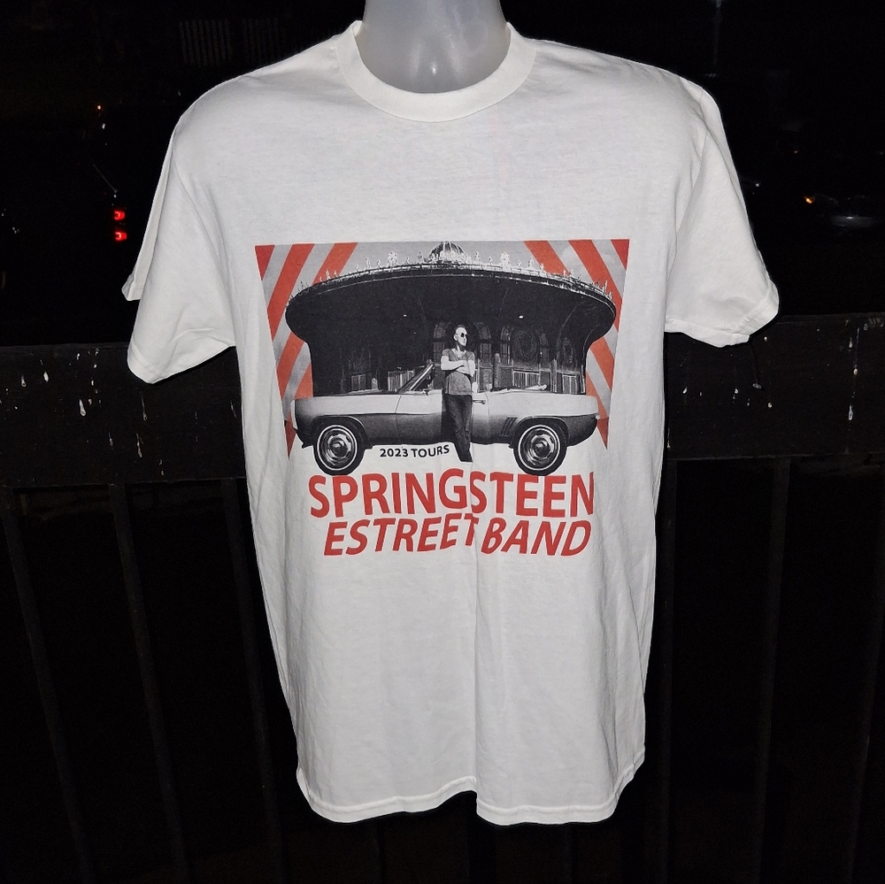 NWOT Bruce Springsteen ESTREET BAND T Shirt Size Med